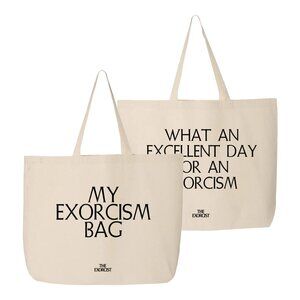 The Exorcist Movie Quote Tote Bag